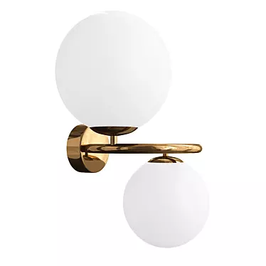Globo Sconce Light: Modern and Elegant 3D model image 1 