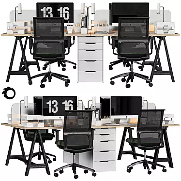 Ergonomic Office Chair - 2015 Model 3D model image 1 