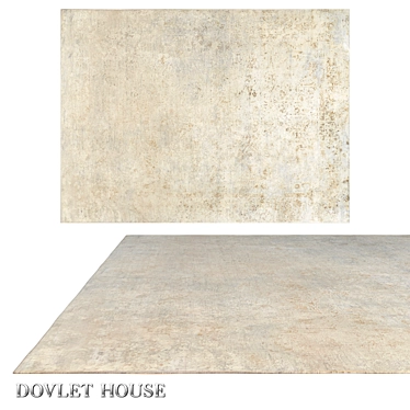 Luxury Silk Carpet - Dovlet House 3D model image 1 