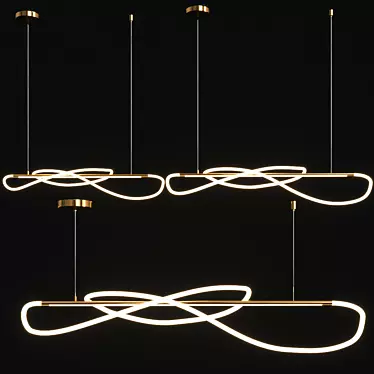 Elegant DANAE Design Lamp 3D model image 1 