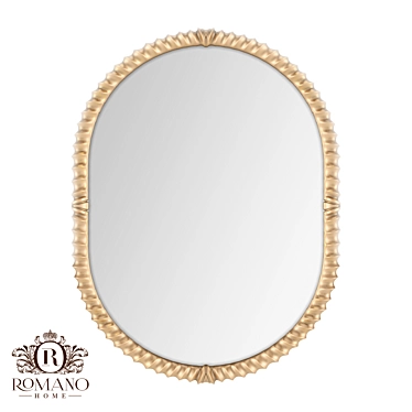 Handcrafted Naomi Mirror by Romano Home 3D model image 1 