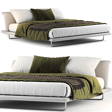 Siena Bed by B&B Italia 3D model image 1 