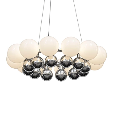 Elegant Vistosi Pendant Light 3D model image 1 