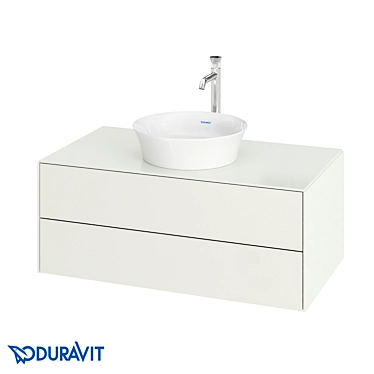 OM Duravit White Tulip Hanging bedside table #WT4986