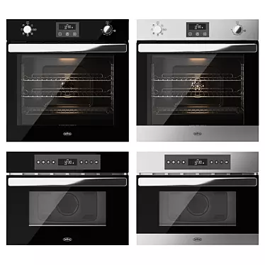 Belling Oven & Microwave: Stylish, Efficient Appliances 3D model image 1 