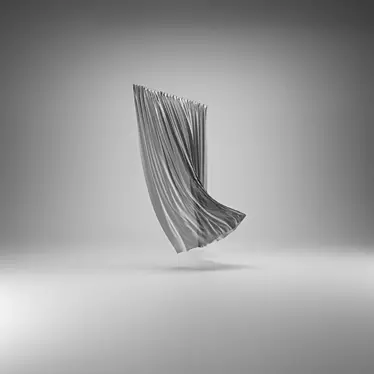 Ready-made Render Curtain | Texture | 131784 Polygons 3D model image 1 