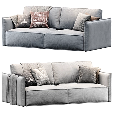 Title: Olyen Sofa: Stylish and Functional 3D model image 1 