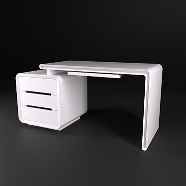 Contemporary "Senate" Writing Table 3D model image 1 