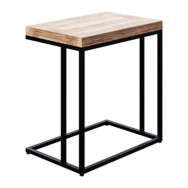 Modern Malcolm C-Table 3D model image 1 