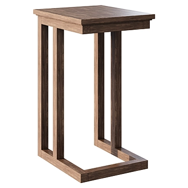 Astoria 19" C-Table: Compact and Chic 3D model image 1 