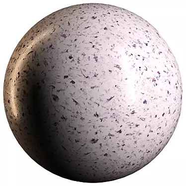 Luxurious Marble Sphere with 4K Textures 3D model image 1 