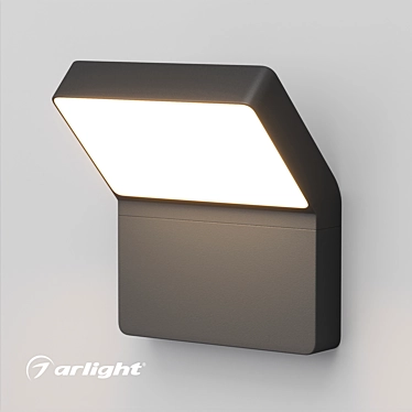 Elegant 9W Wall Luminaire 3D model image 1 