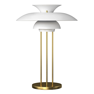 Elegant PH 5 Table Lamp 3D model image 1 