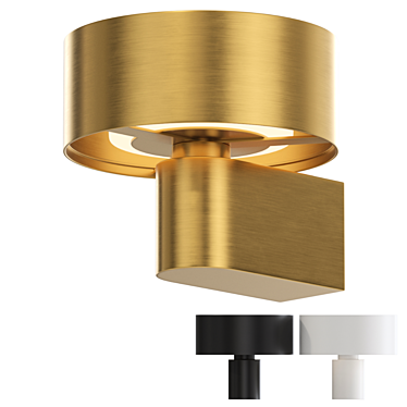 Elegant LED Wall Lamp: Lampatron Dila 3D model image 1 