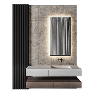 Luxury Bathroom 29: Elegant 3D Design 3D model image 1 
