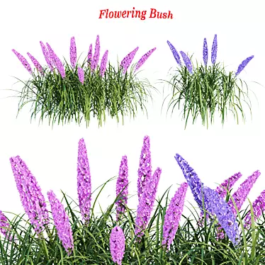 Flowering Bush Collection: Outdoor Beauty 3D model image 1 