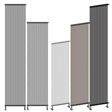 Title: Modern Ixsteel Radiator: Sleek & Innovative 3D model image 1 