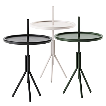 Inu Side Table: Sleek and Stylish 3D model image 1 