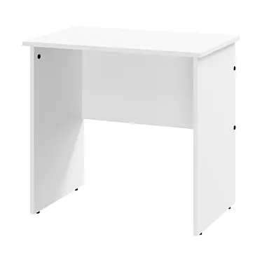 MARREN White Computer Desk 3D model image 1 