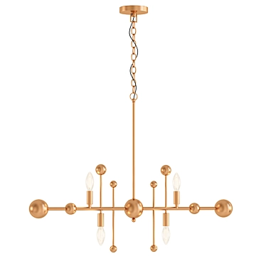 Modern Milky Way Chandelier 3D model image 1 