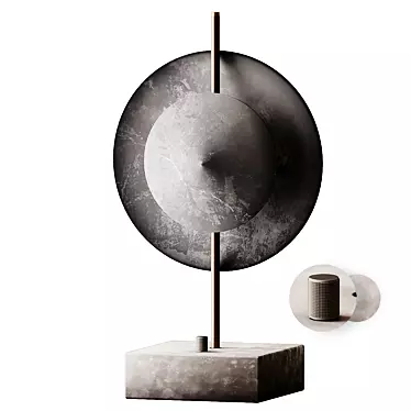 Nordic Dusk Table Lamp by Nøddesbo 3D model image 1 