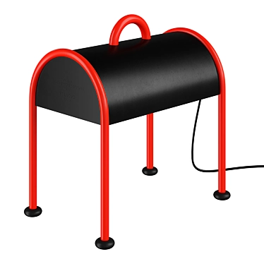 Stilnovo Valigia | Sleek Table Lamp 3D model image 1 