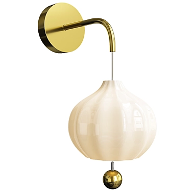 Elegant Lumion Juliet Wall Sconce 3D model image 1 