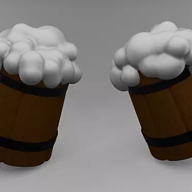 Frostbite Beer Mug 3D model image 1 