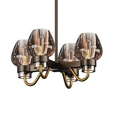 Montalembert Pendant: Perfect Illumination for Elegant Interiors 3D model image 1 