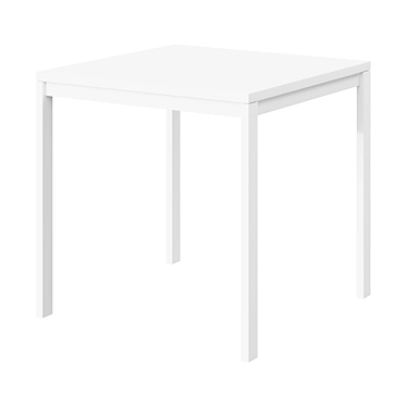 Versatile MELLTORP Table: Compact & Chic 3D model image 1 