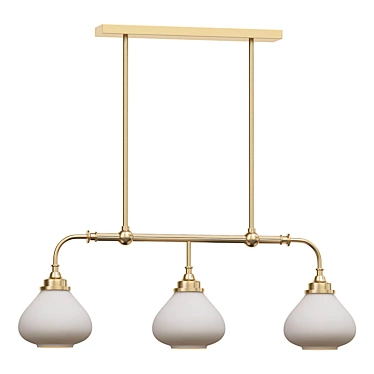 Norwood: Sleek Hanging River Lamp 3D model image 1 