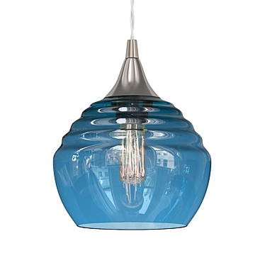 Elegant Glass Pendant Light: 301 Lucent 3D model image 1 