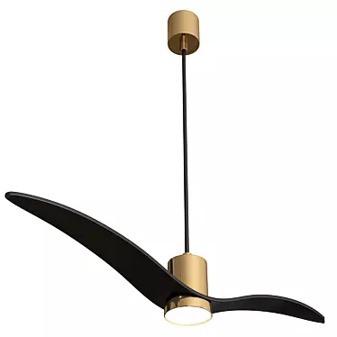 Elegant Odeon Light Birds: Stunning Pendant Light 3D model image 1 