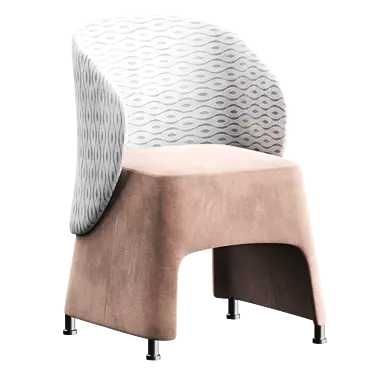 Sesta BLOG Easy Chair: Stylish and Comfortable 3D model image 1 