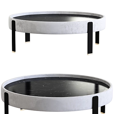 Sleek Modern Kean Coffee Table 3D model image 1 