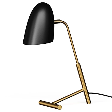 Elegant Cosmo Table Lamp 3D model image 1 