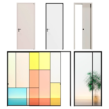 Glas Italia doors Set 02