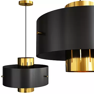 Chelsom Ceiling Luxe: Elegant and Versatile 3D model image 1 