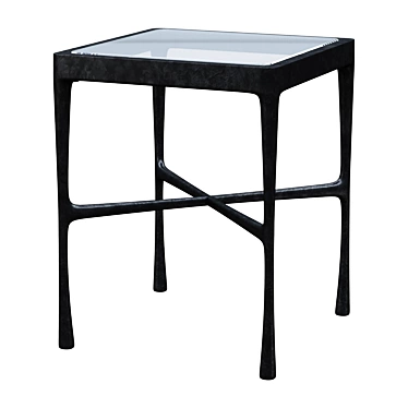 Bodhi 20" Metal End Table 3D model image 1 