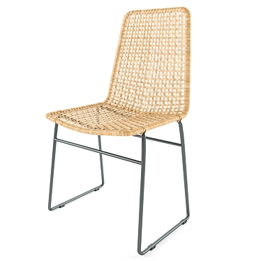 Bella Lum Dining Chair 3D model image 1 