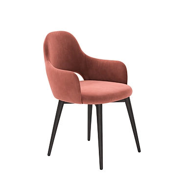 Classic Comfort: San Remo Chair 3D model image 1 