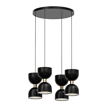 /MATTEO CLESSIDRA 8-LIGHT CEILING LAMP/ 3D model image 1 