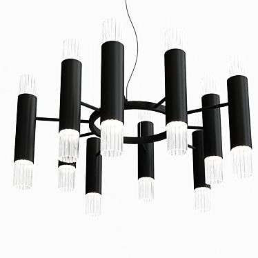 Luxurious Embrace Pendant Light by Ilfari 3D model image 1 