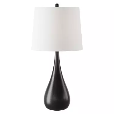 Elegant Mcmunn Table Lamp 3D model image 1 