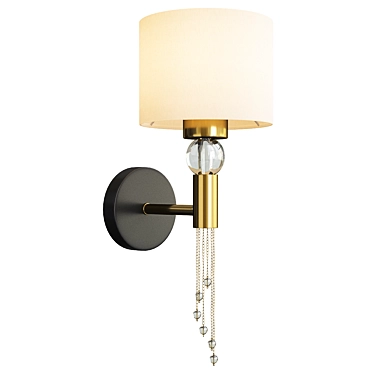 Santiago Lumion: Stylish Wall Sconce 3D model image 1 