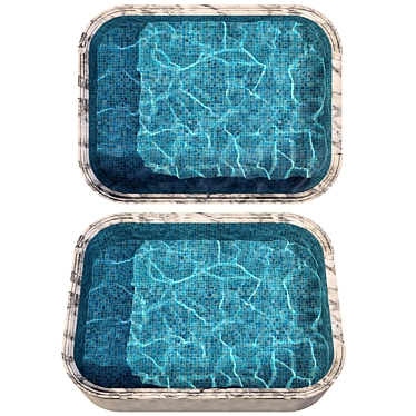  Crystal Clear Swimming Pool 3D model image 1 