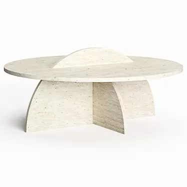 Eternal Stone: ROMA Coffee Table 3D model image 1 