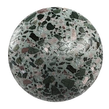 Euval Terrazzo 13 - Seamless PBR Material 3D model image 1 