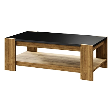 Westbrook 52" Coffee Table: Sleek and Sophisticated 3D model image 1 