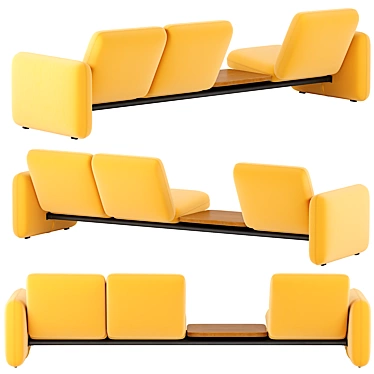 Wilkes Lounge Seating | Modern Elegance 3D model image 1 